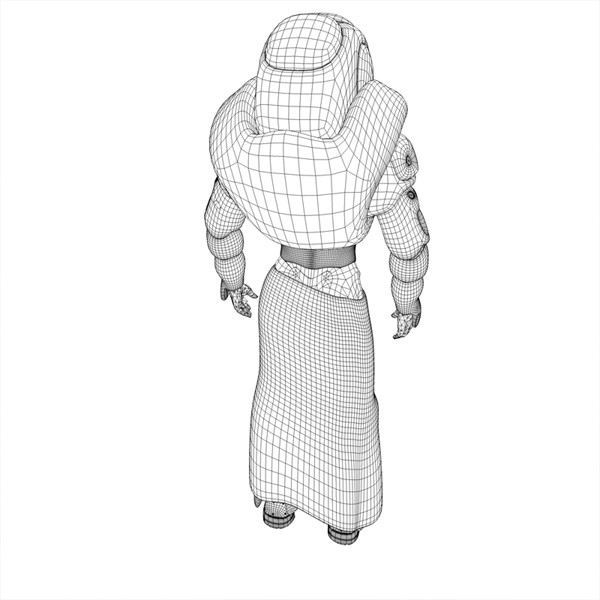 3d girl futuristic armored suit - Futuristic Armored Girl by scyrus